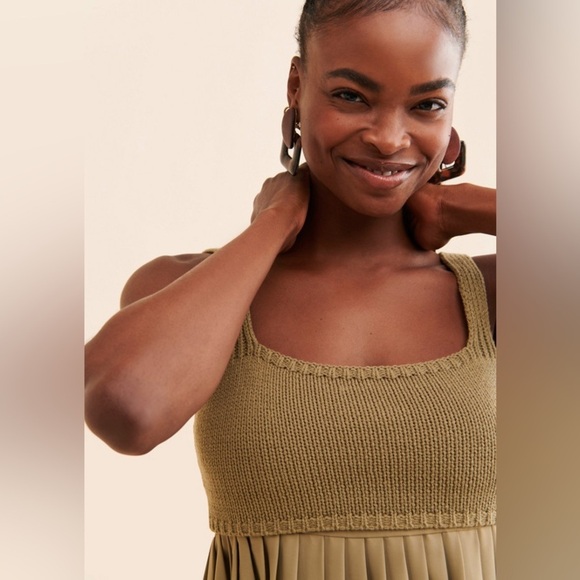 Anthropologie Pleated Maxi Twofer Dress by Mare Mare - Picture 3 of 13